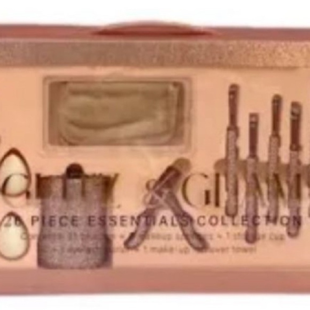 Glitz & Glam Gold Makeup Brush Set -